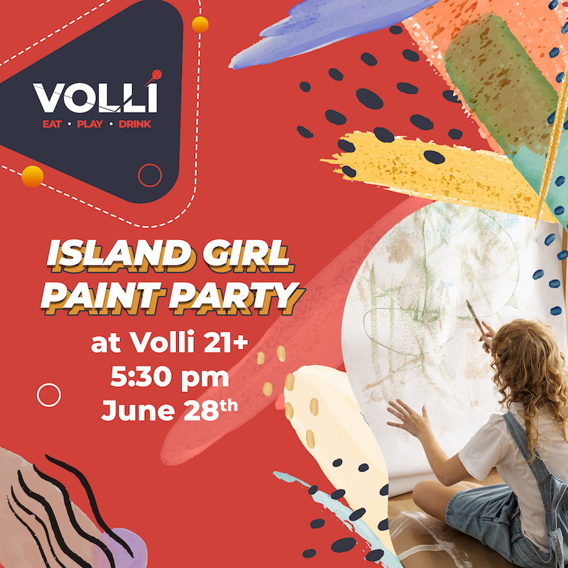 Island Girl Paint Party at Volli 21+